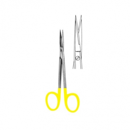Scissors with Tungsten Carbide Inserts